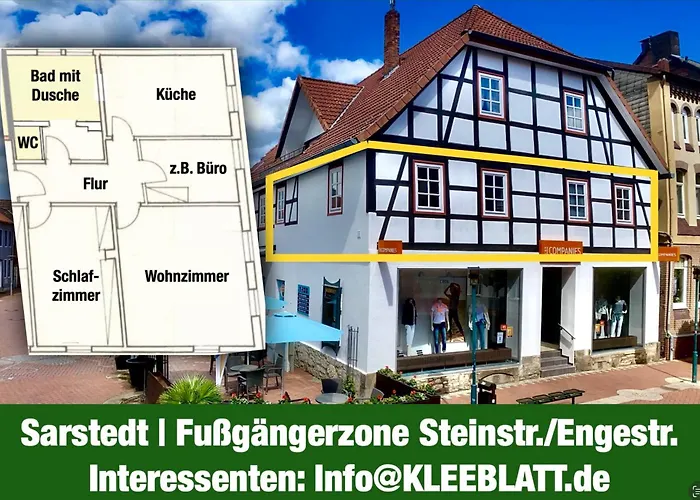 Apartamento Kleeblatt Residenz Am Rathaus Sarstedt